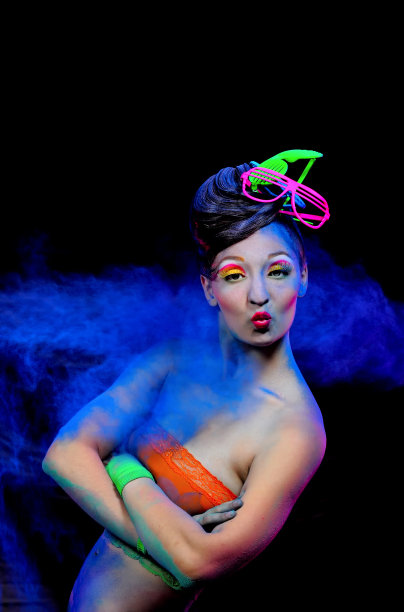 蓝粉佳人四图片下载