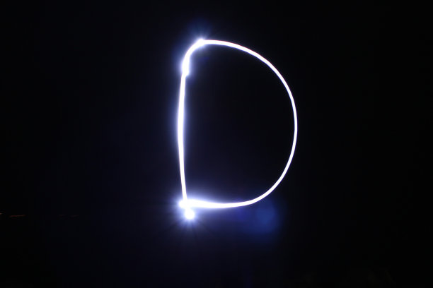 光漆字母表图片下载