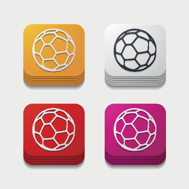 方形按钮:球图片下载