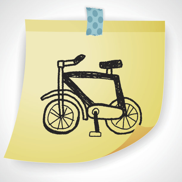 自行车涂鸦图片下载