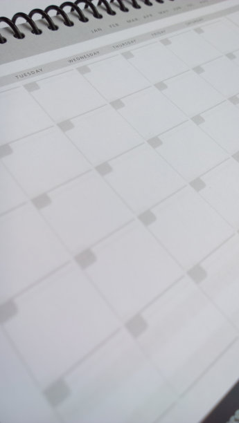 月历-空白图片下载