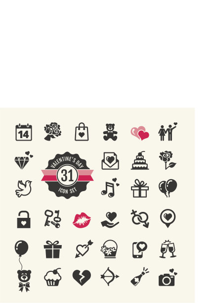 网络图标设置-情人节图片下载