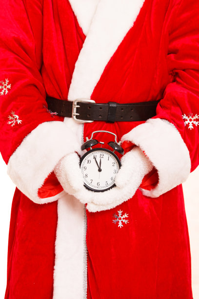 圣诞老人的闹钟图片下载