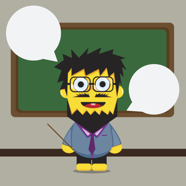 老师的卡通设计图片下载