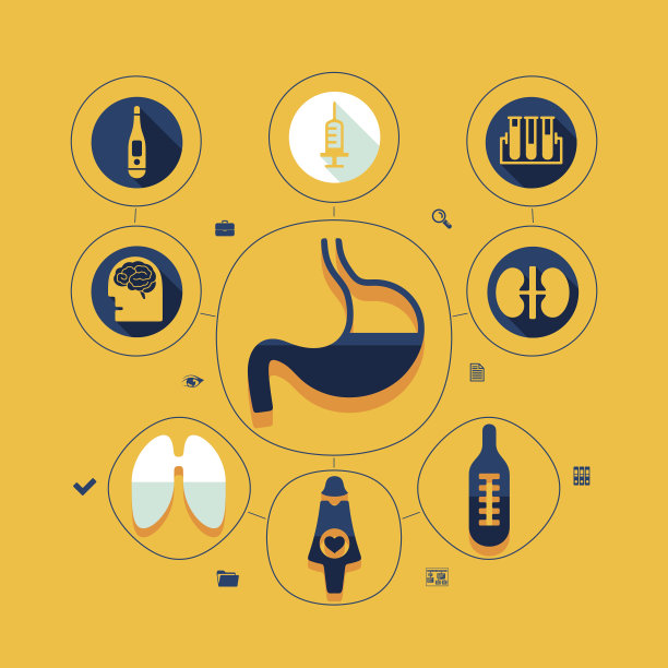 医学平面信息图片下载