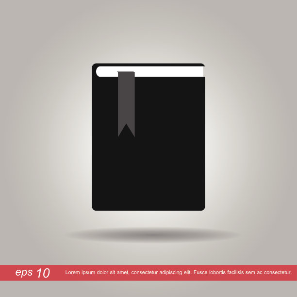 书矢量插图eps10图片下载