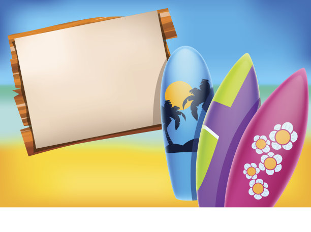 海滩上纸图片下载