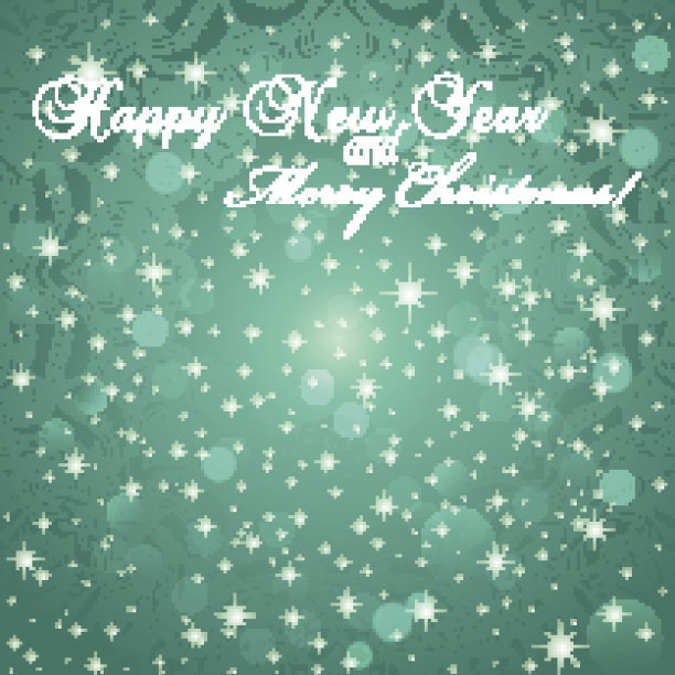 新年贺卡。祝贺圣诞节。图片下载