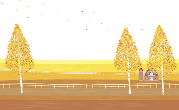 秋天的农场图片下载