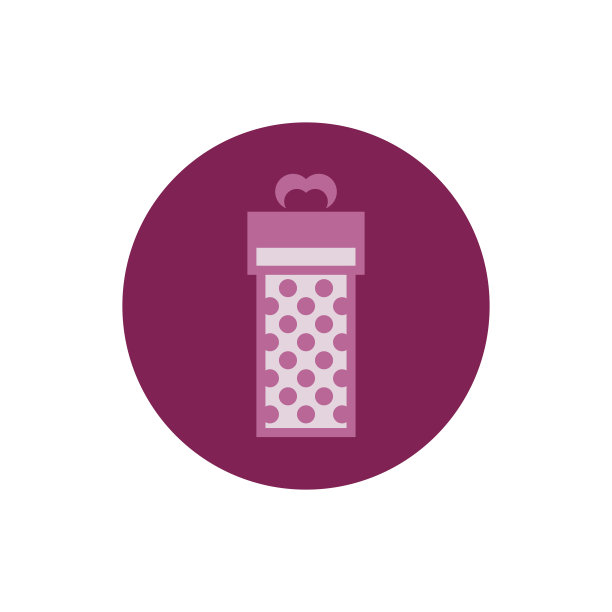 礼盒图标，矢量插图图片下载