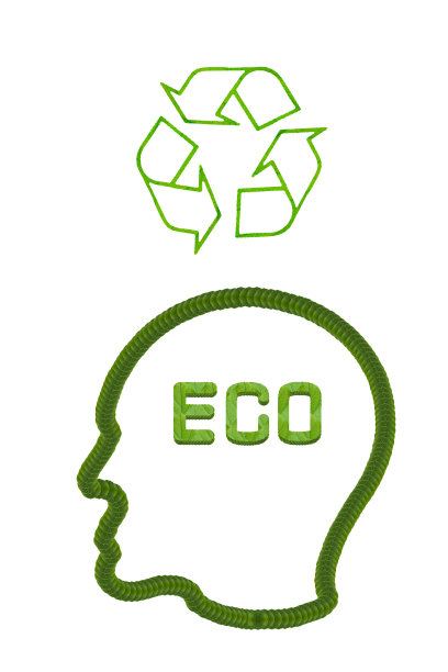 为叶子创造创意。(图标形式的叶子概念)图片下载