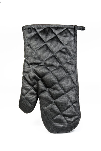 黑色烹饪手套图片下载