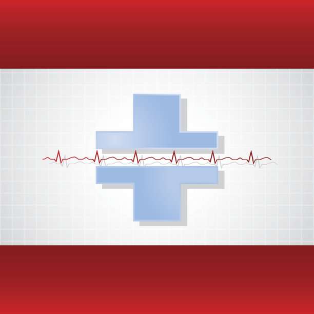 抽象医学背景的矢量插图。图片下载