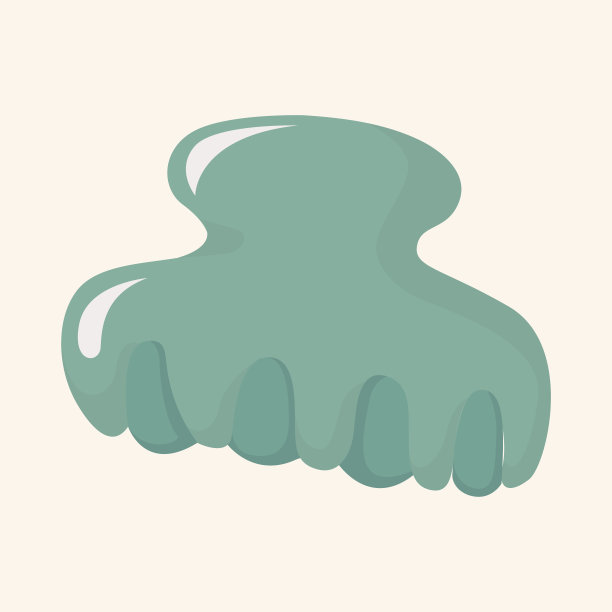 浴室发夹主题元素图片下载