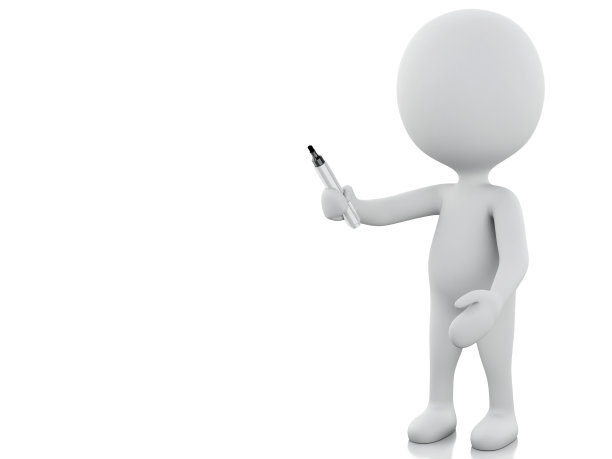 3d白人与马克。图片下载