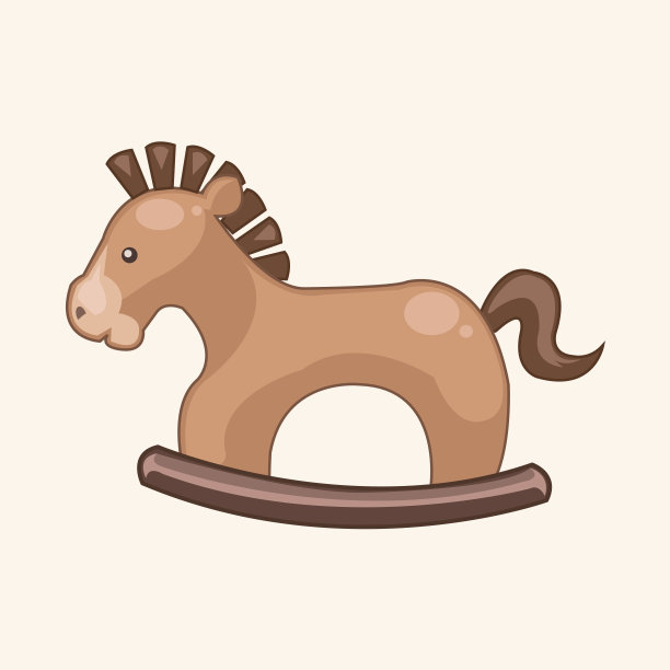 婴儿玩具主题元素图片下载