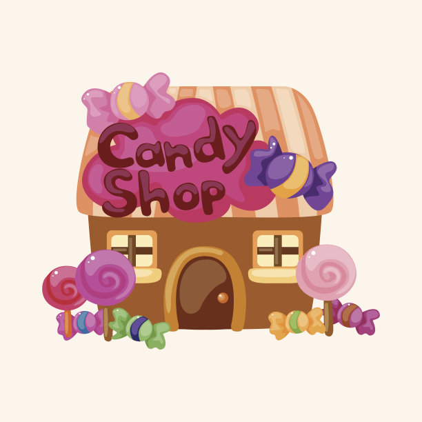 店铺店铺主题元素图片下载