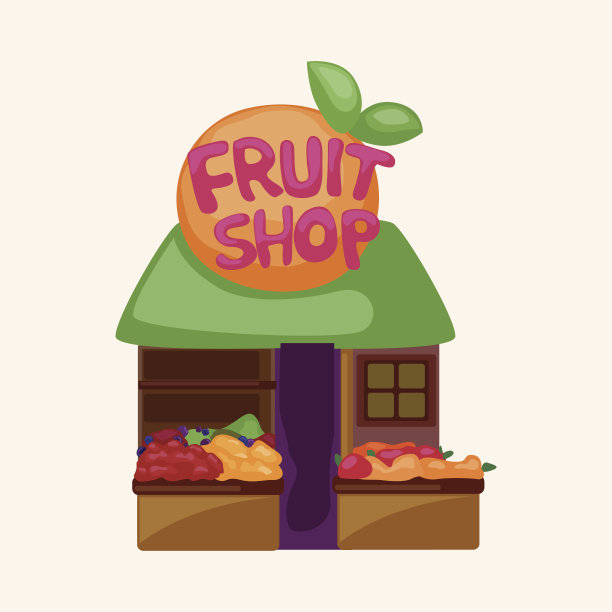 店铺店铺主题元素图片下载