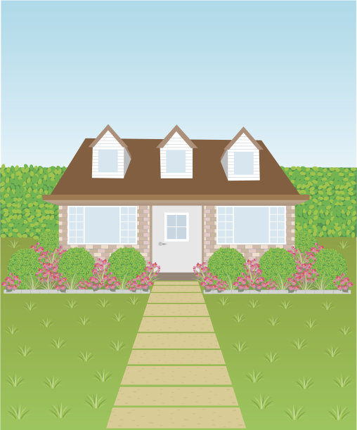 可爱的房子图片下载