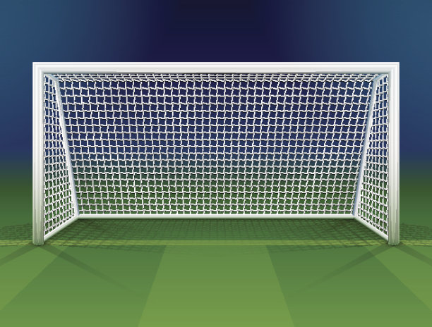 足球门柱带网图片下载