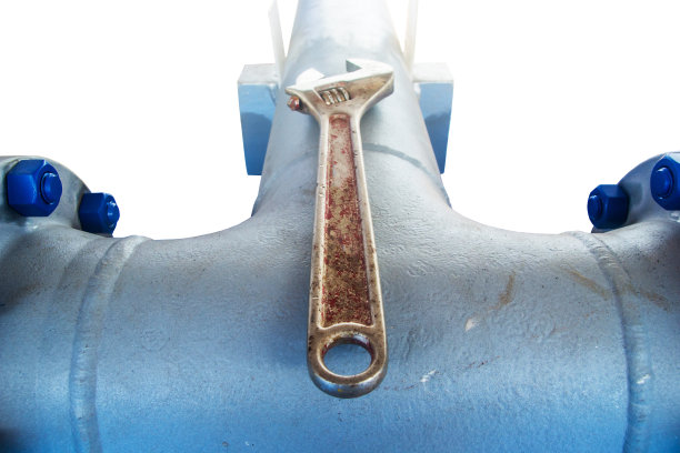 阀芯管法兰材料用于计量站施工工作图片下载