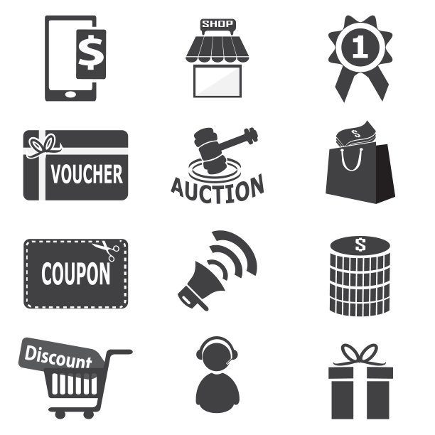 购物、商务图标图片下载