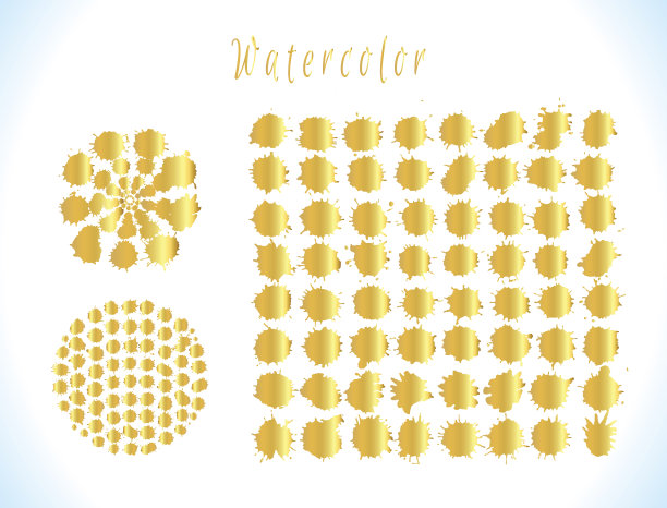 抽象的金色背景图片下载