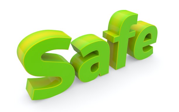 Word安全图标上的白色背景。3 d演示。图片下载