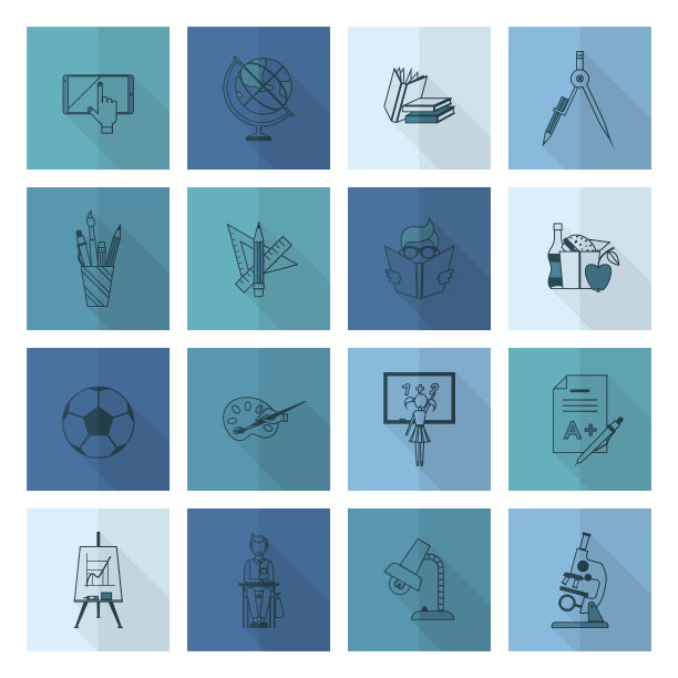 学校及教育图标图片下载