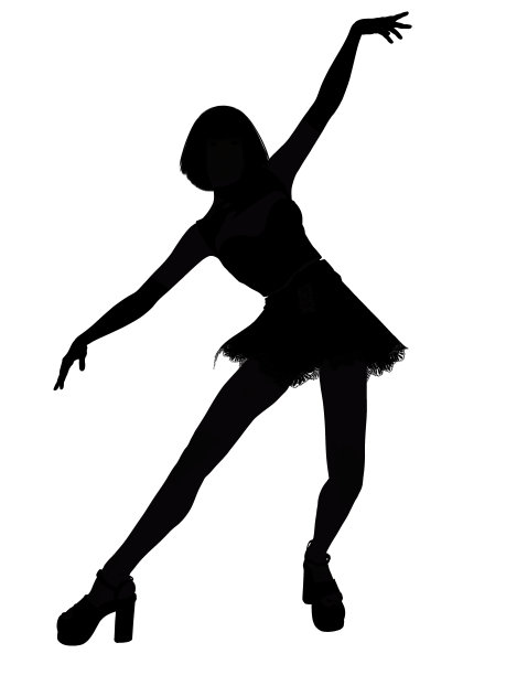 摆姿势的女孩图片下载