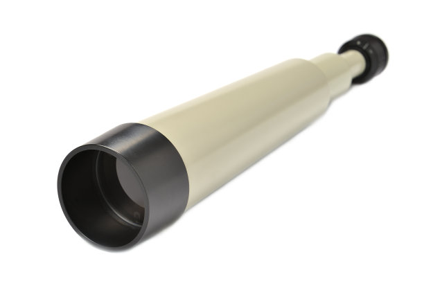 白色背景上的望远镜图片下载