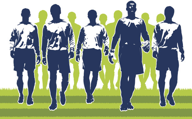 足球队队员要去比赛图片下载