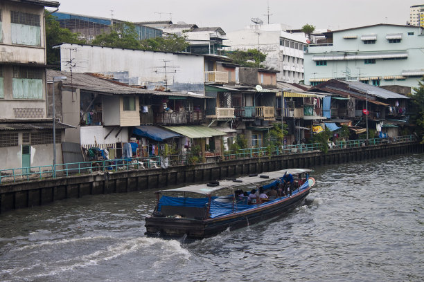 在曼谷的运河图片下载