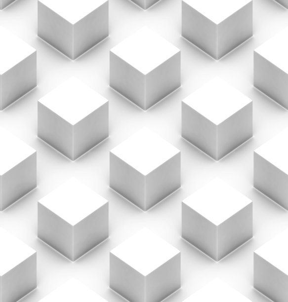 无缝白色3d背景图片下载