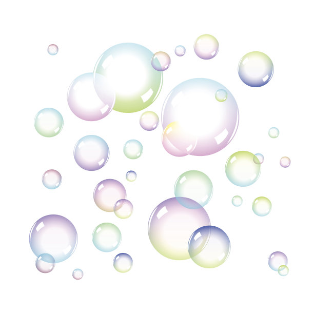 颜色肥皂泡图片下载