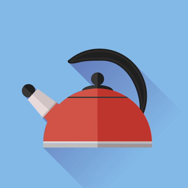 红色水壶图标图片下载