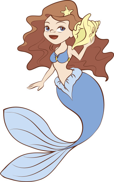 美人鱼素材图片