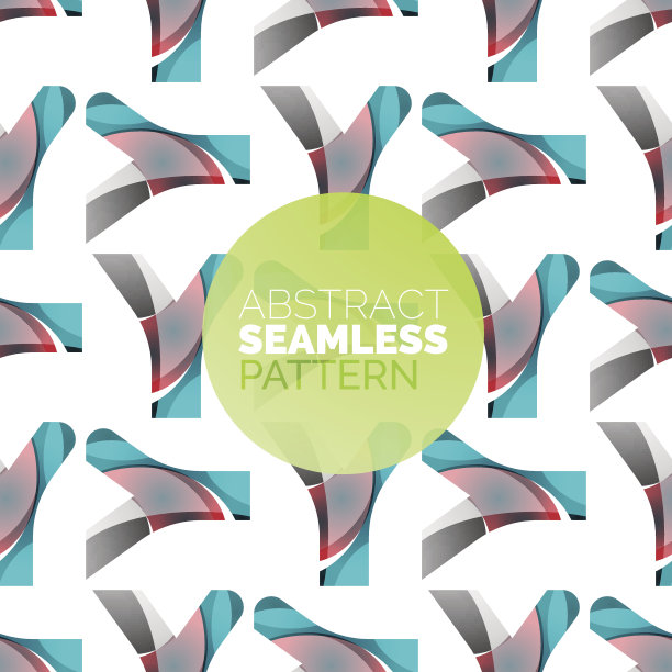 矢量彩色无缝几何图案。现代时尚抽象质感图片下载