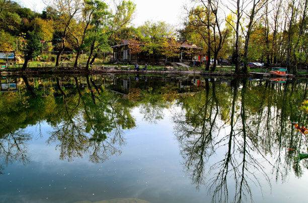 湖面的倒影图片下载