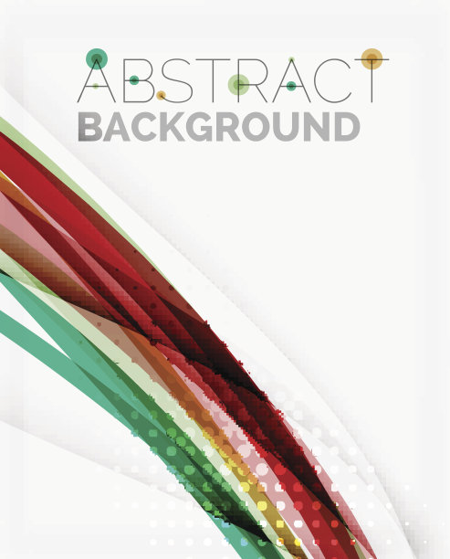 鲜蓝红波线图片下载