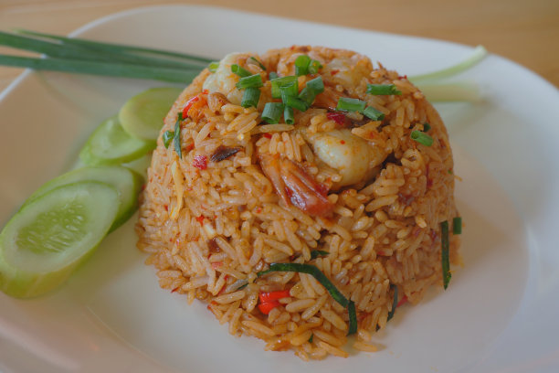 加香辣虾炒饭图片下载