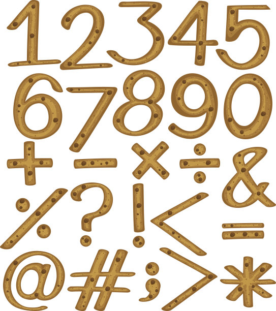数字和符号图片下载