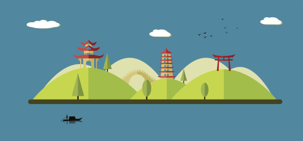 亚洲景观图片下载