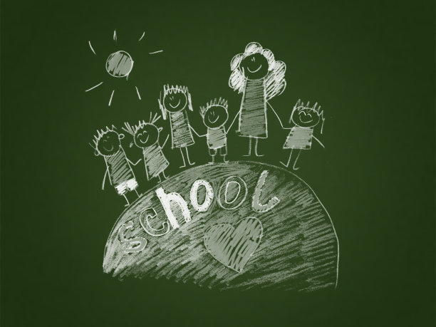 回到学校。图片下载