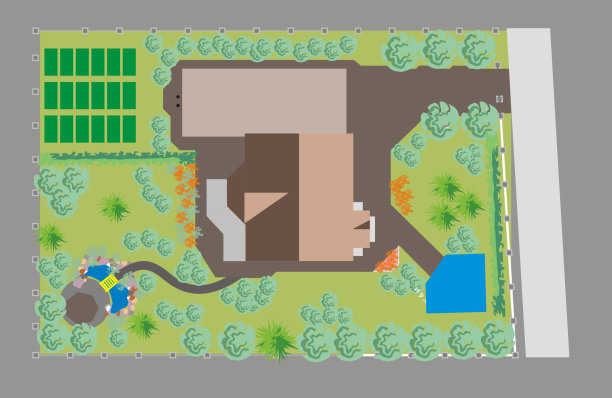 绿化面积图片下载