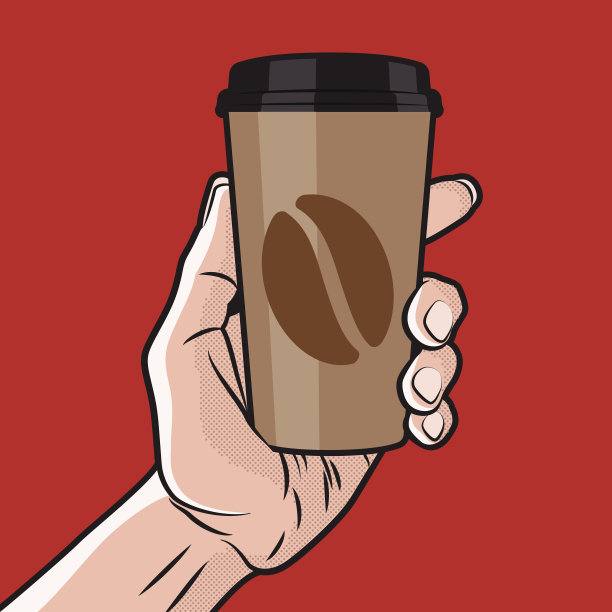 手里拿着咖啡杯图片下载