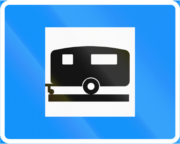 芬兰的露营和大篷车基地图片下载