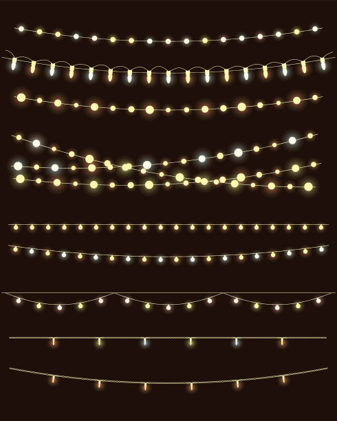 圣诞灯图片下载