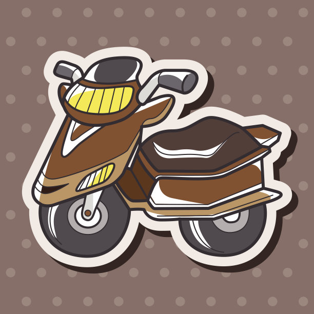 交通汽车主题元素向量，eps图片下载