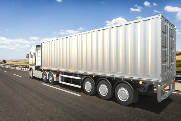 通用运输概念的3D渲染图片下载